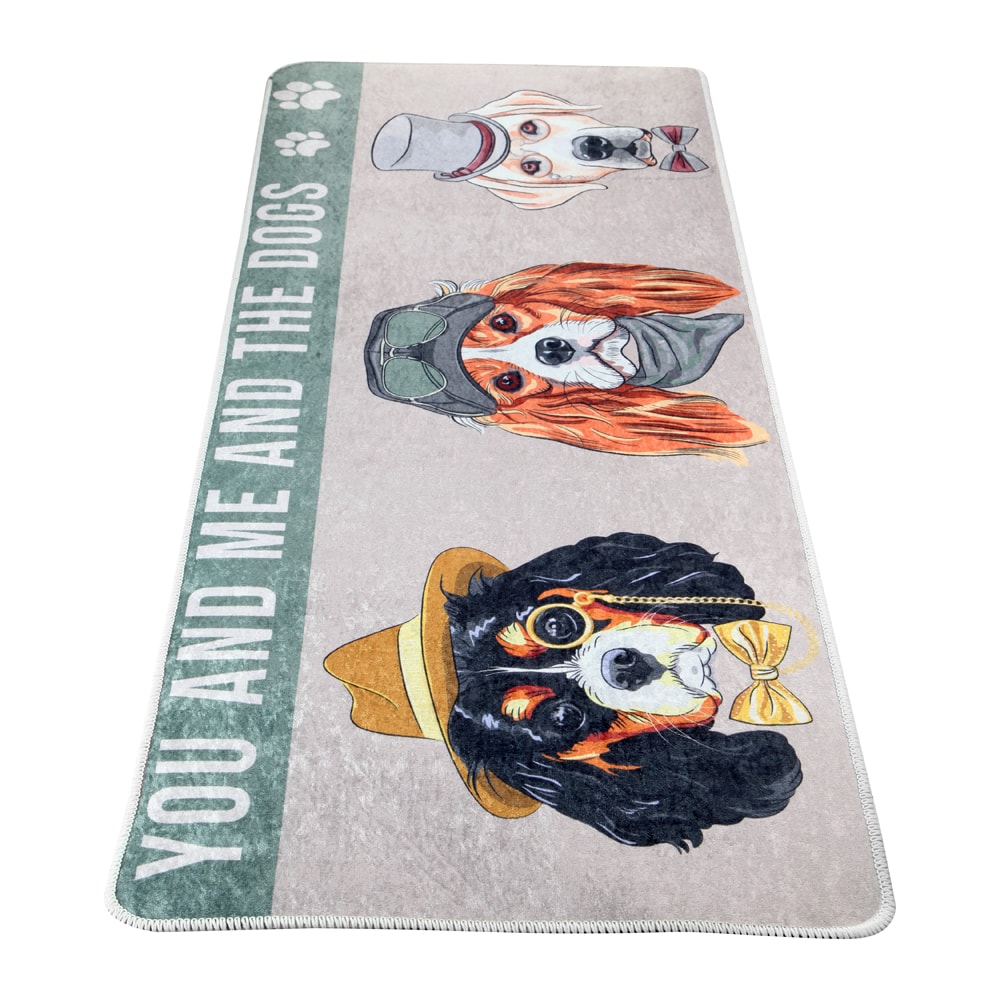 Puppies Baskılı Paspas