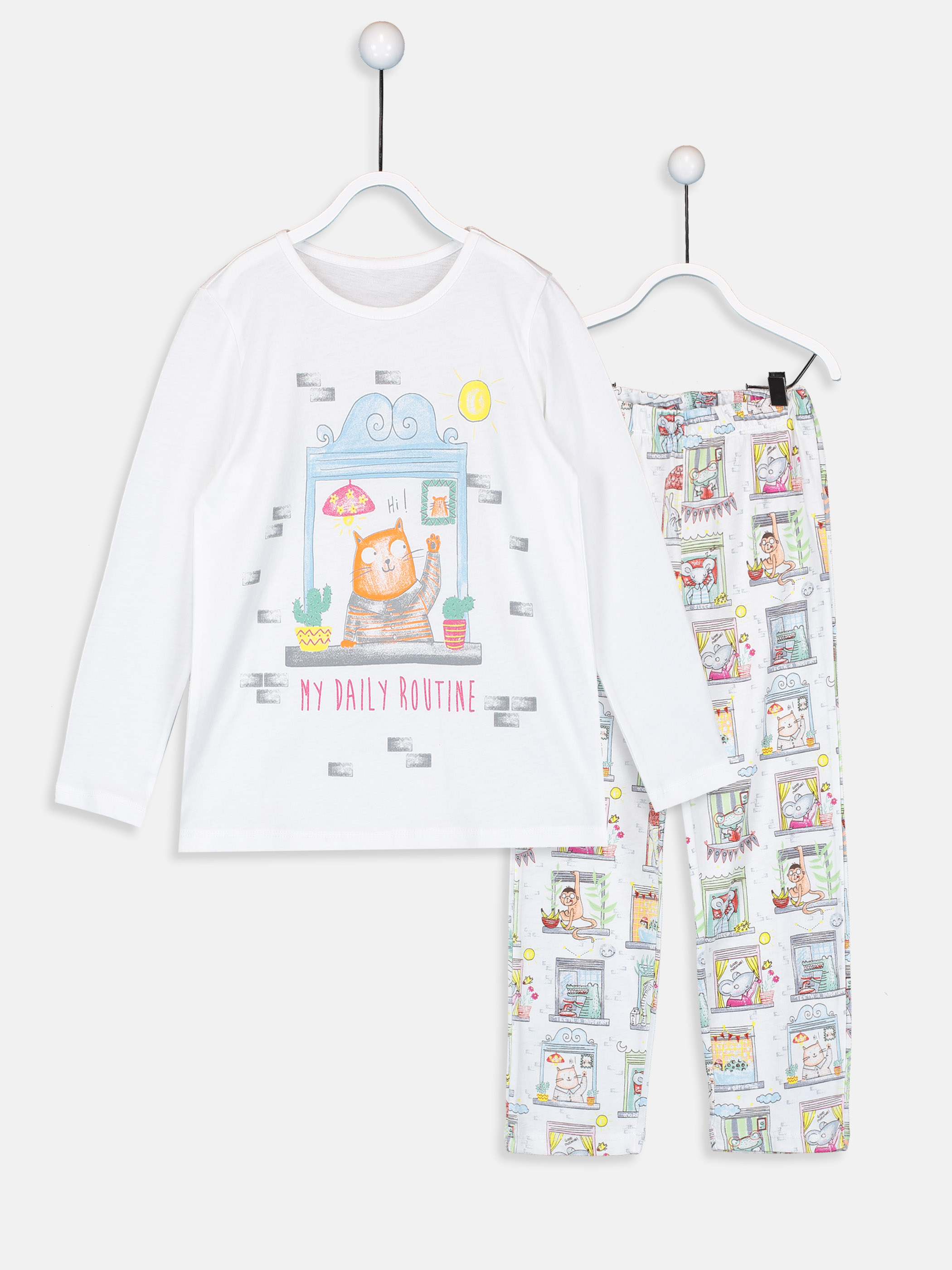 Pamuklu Pijama Takımı