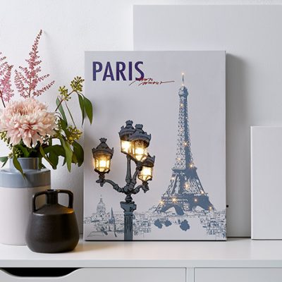 Paris Led Işıklı Tabela