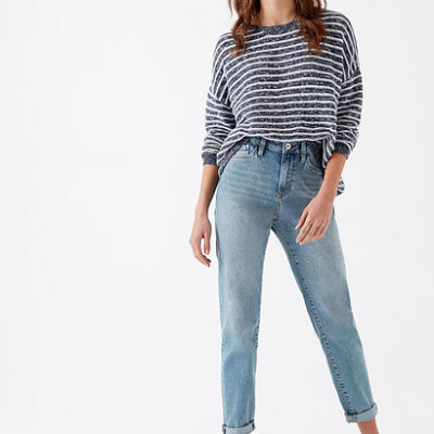 Cindy Gölgeli Jean Pantolon