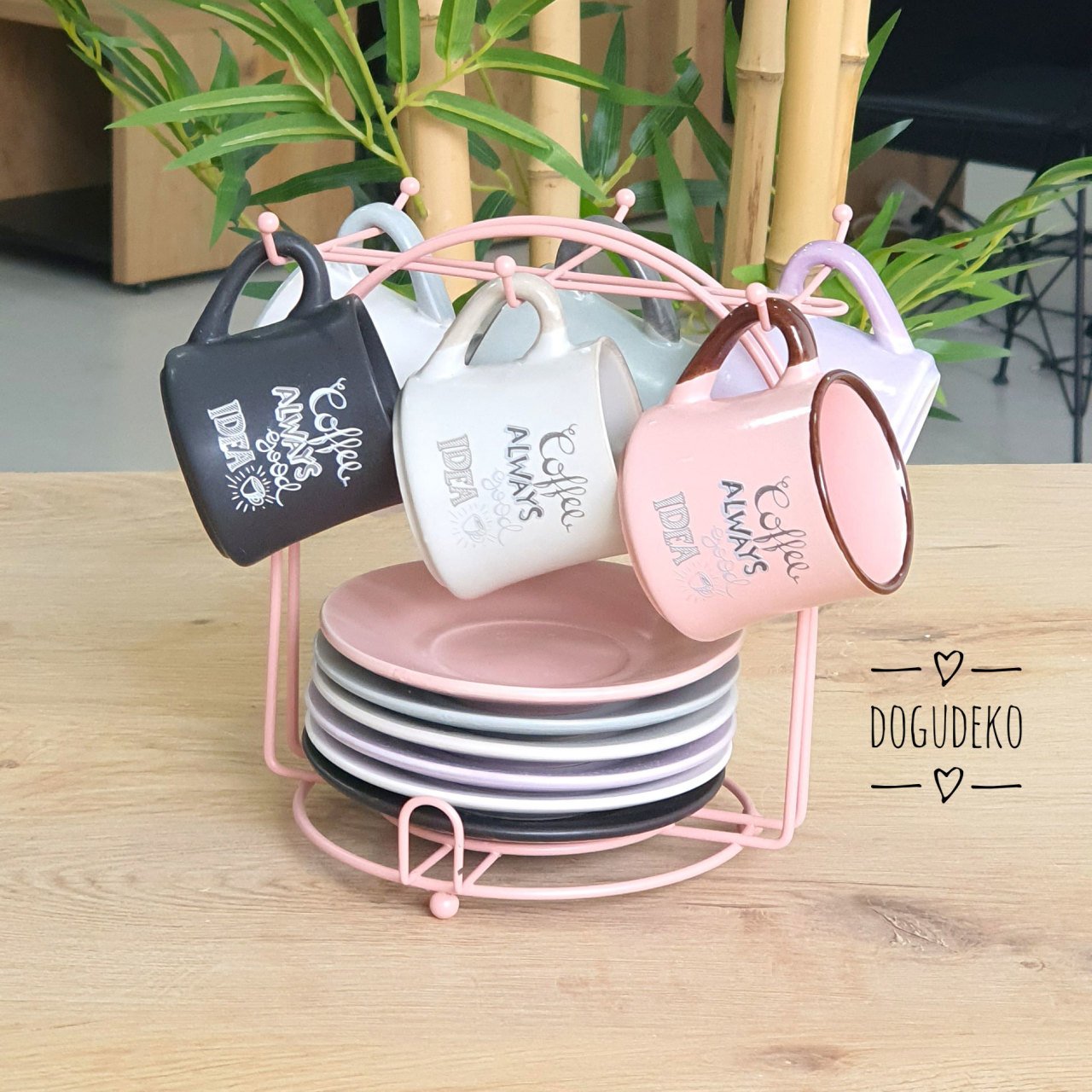 13 Parça Askılı Fincan Takımı