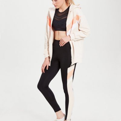 Aktif Spor Şerit Detaylı Uzun Tayt