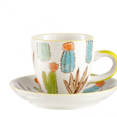 Cactüs Seramik Espresso Fincanı