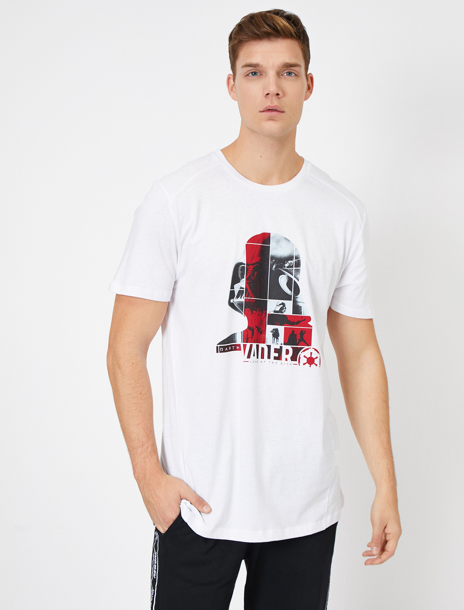 Star Wars Lisanslı Yazılı Baskılı T-Shirt
