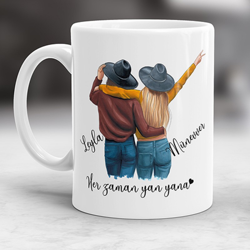 Yan Yana Kupa Bardak