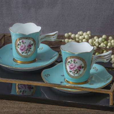 El Dekoru Ales Türk Kahvesi Takımı-