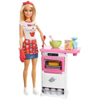 Mattel Barbie Mutfakta Oyun Seti FHP57