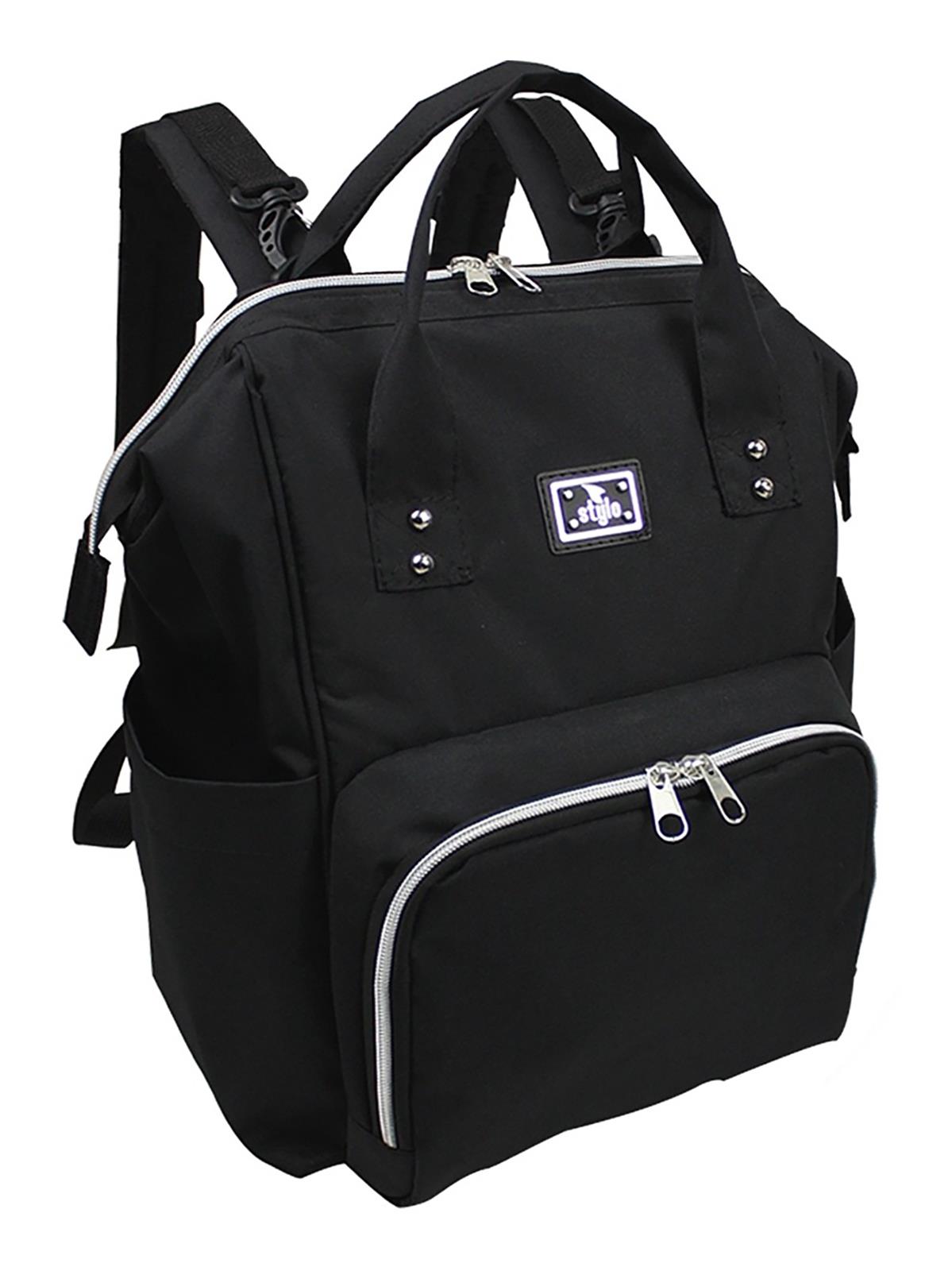 Stylo Star Anne Bebek Bakım Çantası Siyah