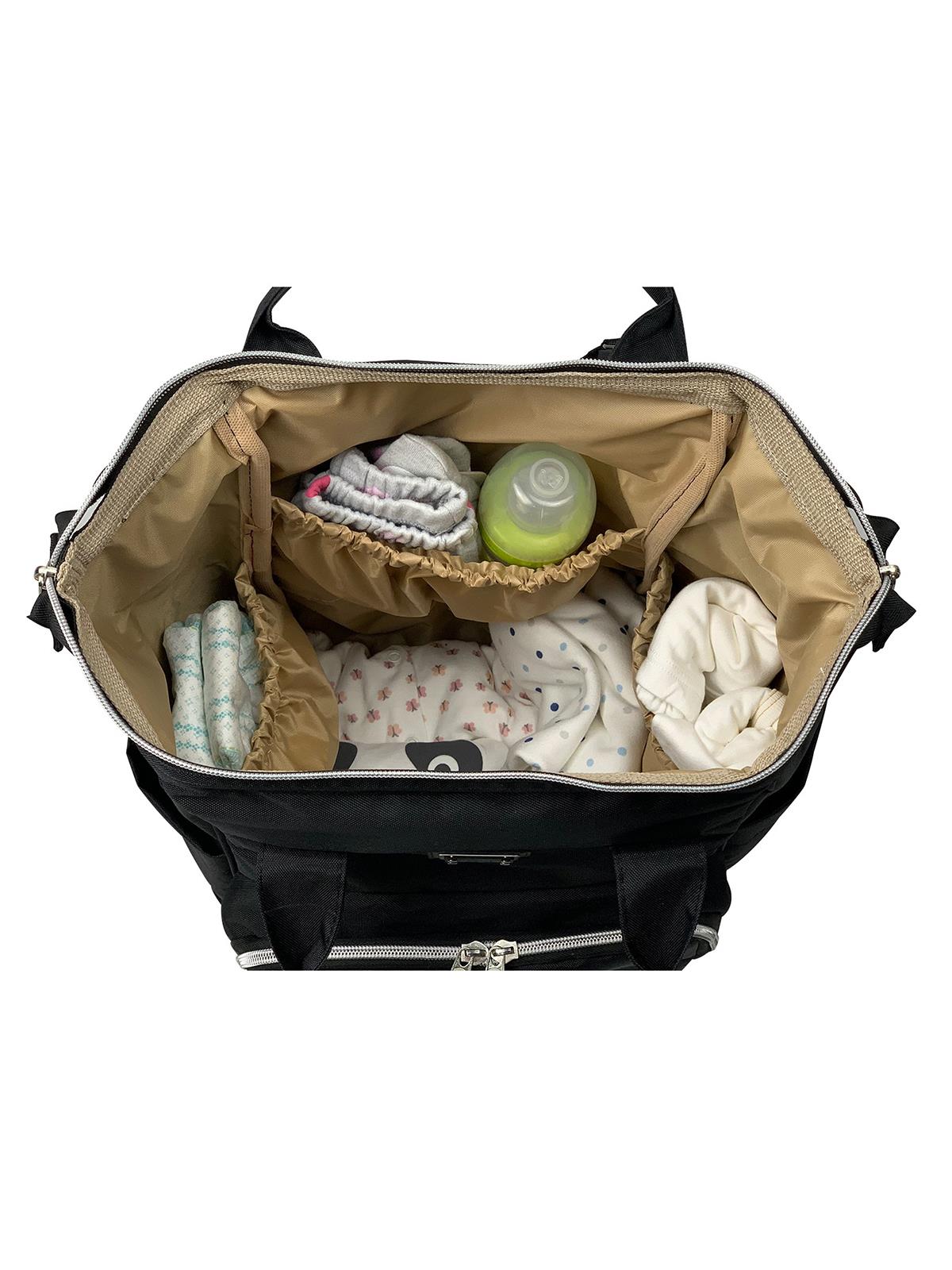 Stylo Star Anne Bebek Bakım Çantası Siyah