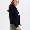 Denim Slim Carrot Fit Kadın Ceket 1