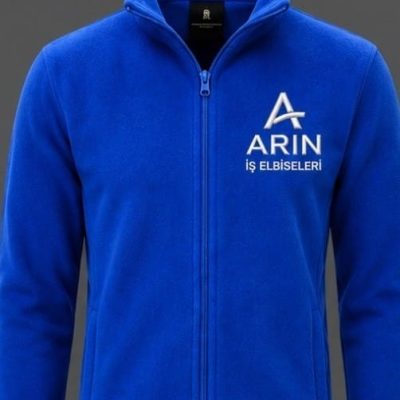 Arin Saks Mavi Polar Ceket