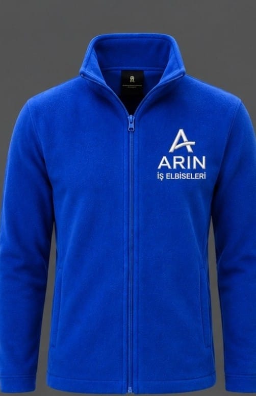 Arin Saks Mavi Polar Ceket